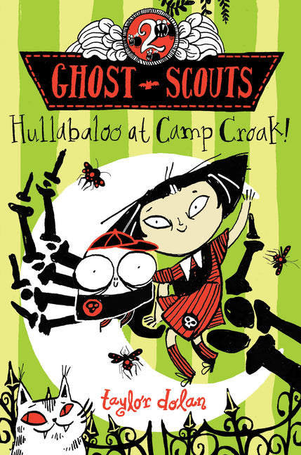 Book cover for Hullabaloo at Camp Croak!