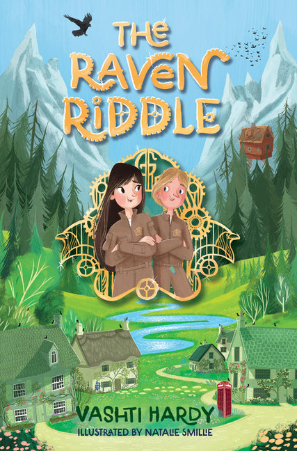 Book cover for Raven Riddle (High Readability)
