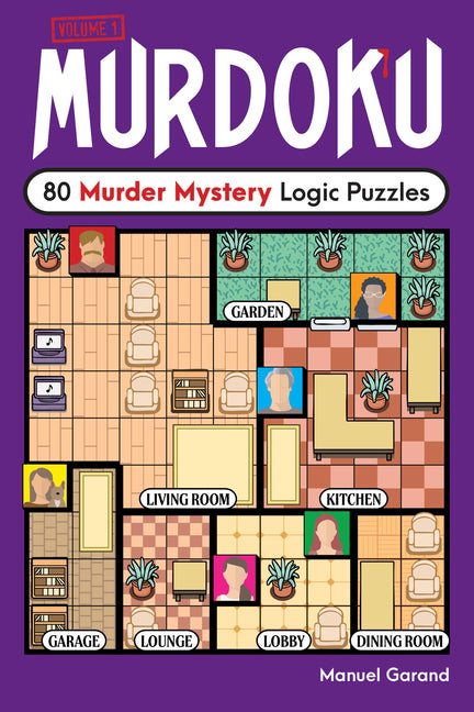 Book cover for Murdoku: 80 Murder Mystery Logic Puzzles
