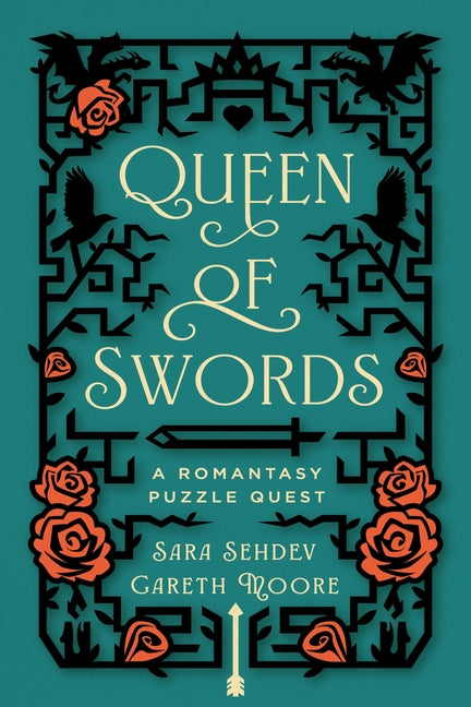 Book cover for Queen of Swords: A Romantasy Puzzle Quest