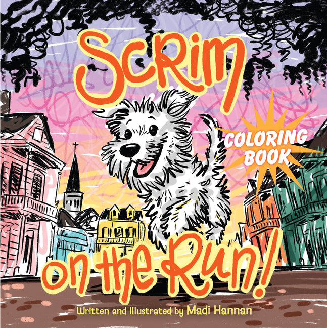 Book cover for Scrim on the Run! Coloring Book