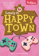 Book cover for Lonely in Happy Town