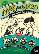 Book cover for Meg and Greg: Frank and the Skunk