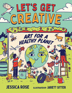 Book cover for Let's Get Creative: Art for a Healthy Planet