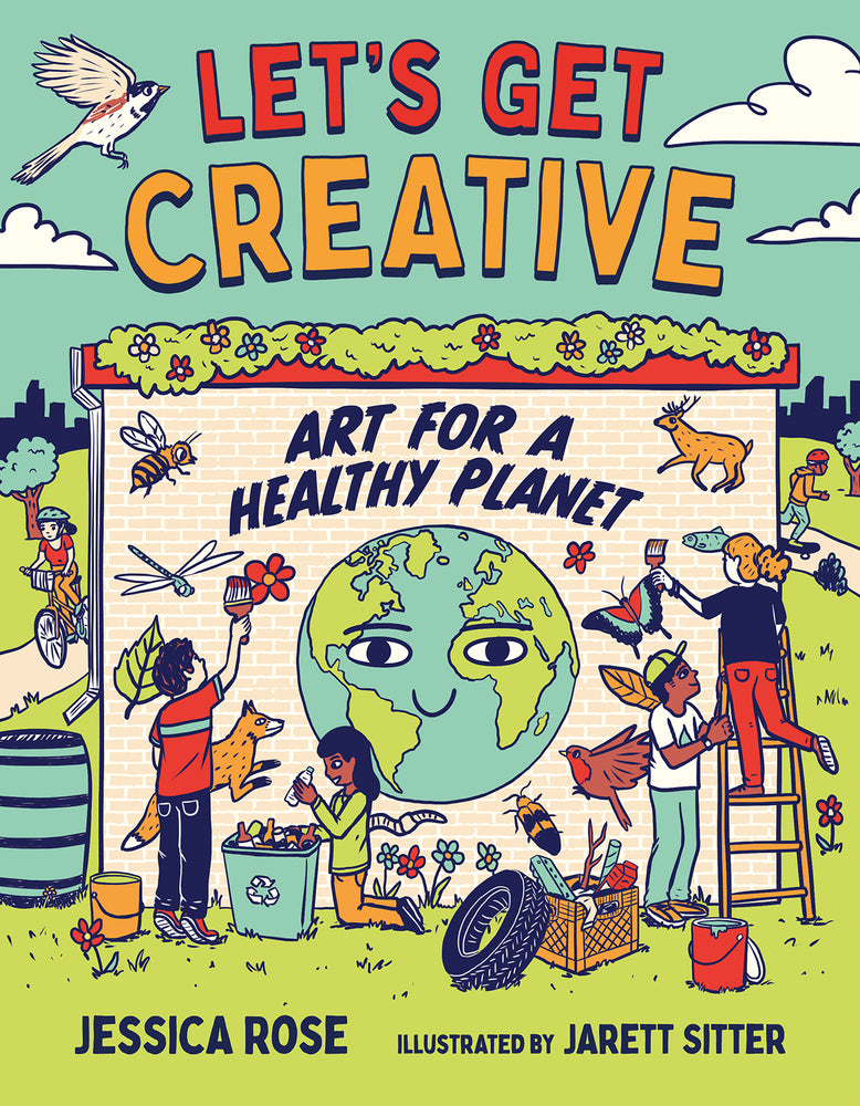 Book cover for Let's Get Creative: Art for a Healthy Planet