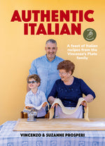 Book cover for Authentic Italian: Classic 'Nonna-Approved' Recipes from the Vincenzo's Plate Family Kitchen - For Fans of Bestselling Sooshi Mango's Eat!: Mamma Know
