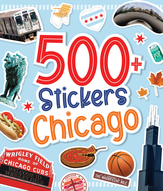 Book cover for 500 Stickers: Chicago