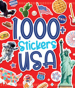 Book cover for 1,000 Stickers: USA