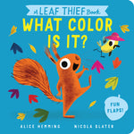 Book cover for Leaf Thief Book: What Color Is It?