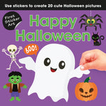 Book cover for First Sticker Art: Happy Halloween