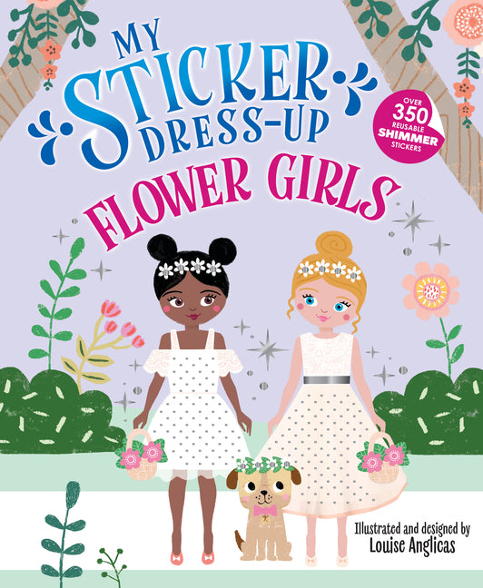 Book cover for My Sticker Dress-Up: Flower Girls