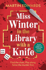 Book cover for Miss Winter in the Library with a Knife