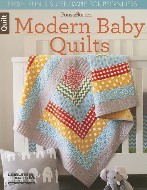 Book cover for Modern Baby Quilts