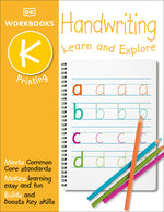 Book cover for DK Workbooks: Handwriting: Printing, Kindergarten: Learn and Explore
