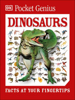 Book cover for Pocket Genius: Dinosaurs: Facts at Your Fingertips