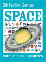 Book cover for Pocket Genius Space: Facts at Your Fingertips