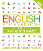 Book cover for English for Everyone: Level 3: Intermediate, Course Book: A Complete Self-Study Program