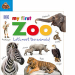 Book cover for My First Zoo: Let's Meet the Animals!