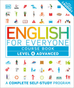 Book cover for English for Everyone: Level 4: Advanced, Course Book: A Complete Self-Study Program