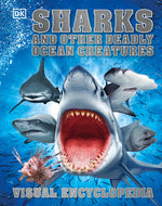 Book cover for Sharks and Other Deadly Ocean Creatures Visual Encyclopedia