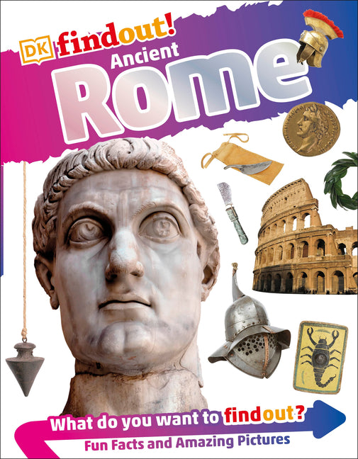 Book cover for Dkfindout! Ancient Rome