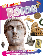 Book cover for Dkfindout! Ancient Rome