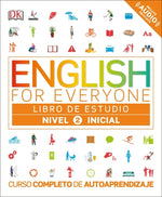 Book cover for English for Everyone: Nivel 2: Inicial, Libro de Estudio: Curso Completo de Autoaprendizaje