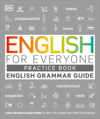 Book cover for English for Everyone Grammar Guide Practice Book