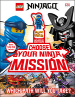 Book cover for Lego Ninjago Choose Your Ninja Mission: With Ninjago Jay Minifigure