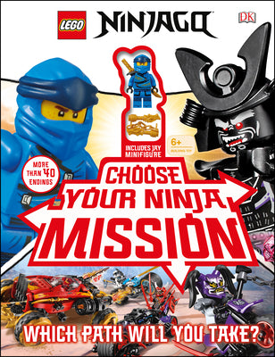 Book cover for Lego Ninjago Choose Your Ninja Mission: With Ninjago Jay Minifigure