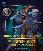 Book cover for Dungeons and Dragons the Legend of Drizzt Visual Dictionary