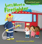 Book cover for Let's Meet a Firefighter