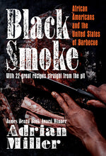 Book cover for Black Smoke: African Americans and the United States of Barbecue