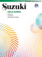 Book cover for Suzuki Cello School, Vol 6: Cello Part, Book & CD