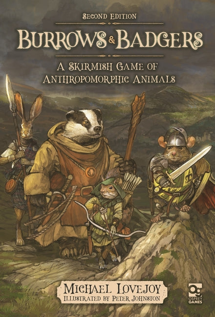 Book cover for Burrows & Badgers: Second Edition: A Skirmish Game of Anthropomorphic Animals