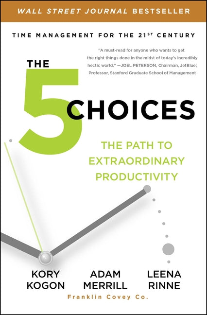 Book cover for The 5 Choices: The Path to Extraordinary Productivity