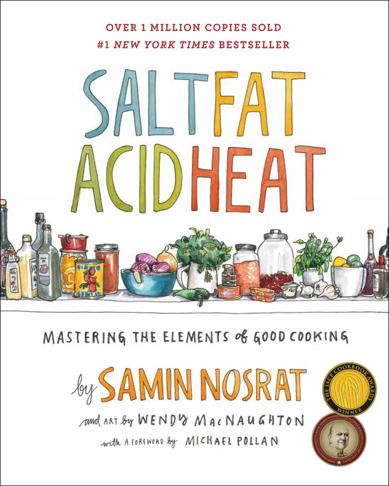 Book cover for Salt, Fat, Acid, Heat: Mastering the Elements of Good Cooking