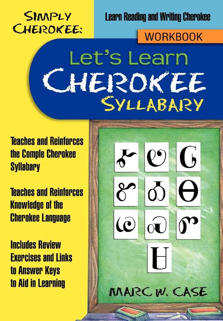 Book cover for Simply Cherokee: Let's Learn Cherokee: Syllabary