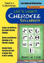 Book cover for Simply Cherokee: Let's Learn Cherokee: Syllabary