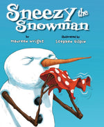 Book cover for Sneezy the Snowman