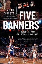 Book cover for Five Banners: Inside the Duke Basketball Dynasty