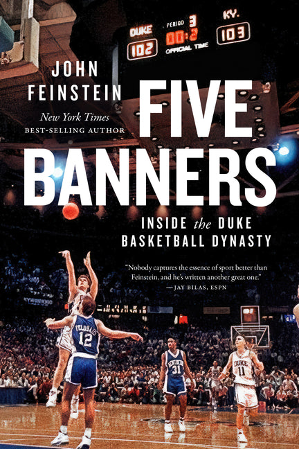 Book cover for Five Banners: Inside the Duke Basketball Dynasty