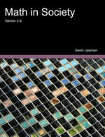 Book cover for Math in Society