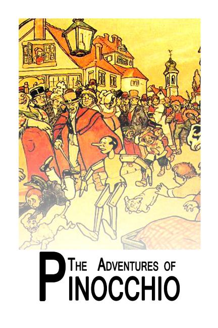 Book cover for Adventures of Pinocchio