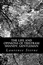 Book cover for Life and Opinions of Tristram Shandy, Gentleman