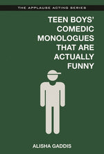 Book cover for Teen Boys' Comedic Monologues That Are Actually Funny