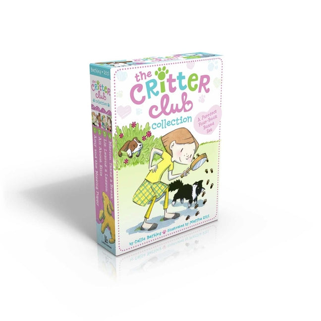 Book cover for The Critter Club Collection (Boxed Set): A Purrfect Four-Book Boxed Set: Amy and the Missing Puppy; All about Ellie; Liz Learns a Lesson; Marion Takes
