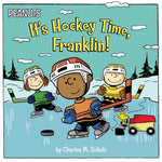 Book cover for It's Hockey Time, Franklin!