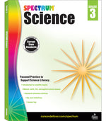 Book cover for Spectrum Science, Grade 3