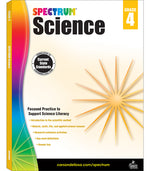 Book cover for Spectrum Science, Grade 4